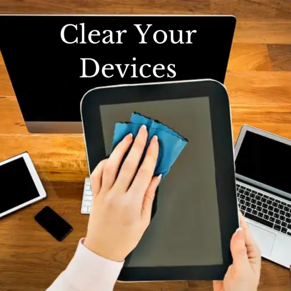 clean your electronic device